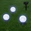 Image de Lampes De Jardin Led Solaires 3 Pcs Avec Piquet De Sol Vidaxl