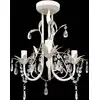 Image de Lustre Suspendu À Cristaux Blanc Élégant Vidaxl