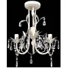 Image de vidaXL Lustre en Cristal Plafonnier Lampe Suspendue Eclairage Luminaire Salon 240686