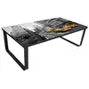 Image de Vidaxl table basse avec dessus de table rectangulaire 240967