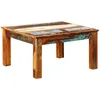 Image de Table Basse Carrée Bois De Récupération Vidaxl