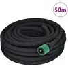 Image de Tuyau Microporeux Pour Arrosage Irrigation De Jardin Connecteur 1/2 Pouces 50 M Vidaxl