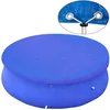 Image de Bâche de piscine ronde hors sol VIDAXL - 360-367 cm - PE 90g/m² - Bleu