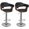 Image de Tabourets De Bar Lot De 2 Similicuir Vidaxl