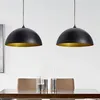Image de Plafonnier - VIDAXL - Demi-sphérique - Noir - Hauteur réglable - 2 pièces