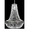 Image de vidaXL Lustre suspendu Crystal 365 x 46 cm