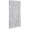 Image de Moustiquaire Gris Et Blanc 100x220 Cm Chenille Vidaxl