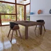 Image de Chaises À Manger Lot De 2 Bois Courbé Et Similicuir Vidaxl