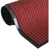 Image de Tapis dentrée - vidaXL - Rouge - 120 x 90 cm - Antidérapant - Synthétique