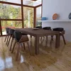 Image de Chaises À Manger Lot De 6 Bois Courbé Et Similicuir Vidaxl