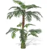 Image de Arbuste dornement - VidaXL - Palmier cycus artificiel 150 cm - Vert - Intérieur/Véranda