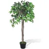 Image de Plante Artificielle - VIDAXL - Palmier - 110 cm - Durable - Idéal pour Allergiques