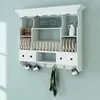 Image de Armoire Murale De Cuisine En Bois Blanc Vidaxl