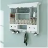 Image de Vidaxl armoire murale de cuisine bois blanc 241372