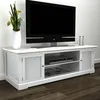 Image de Meuble Tv Blanc Bois Vidaxl