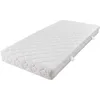 Image de vidaXL Matelas avec une couverture lavable 200x90x17 cm H3 Couverture rembourrée 241401