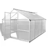 Image de vidaXL Serre renforcée en aluminium avec cadre de base 755 m² 41319