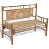 Image de Banc De Jardin 120 Cm Bambou Vidaxl