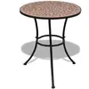 Image de Vidaxl table mosaïque en terre cuite 60 cm 41528
