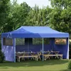 Image de vidaXL Tente de réception pliable bleue 3 x 6 m