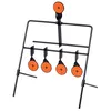 Image de vidaXL Cible de tir avec 4 + 1 cibles à réinitialisation automatique Jeu de tir 90830