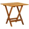 Image de vidaXL Table de bistro 46x46x47 cm Bois dacacia massif