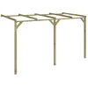Image de Pergola À Appentis 2 X 4 X 2,2 M Bois Vidaxl