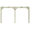 Image de Vidaxl pergola à appentis 2 x 4 x 2,2 m bois 41710