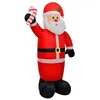 Image de vidaXL Père Noël Gonflable 120 cm Lumières LED Décoration Fête Maison Jardin 242359