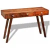 Image de vidaXL Buffet/armoire table de console bois Acacia solide vintage 76 cm Marron 242463