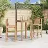 Image de Tabourets De Bar Lot De 2 Bambou Vidaxl