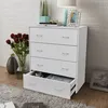 Image de vidaXL Buffet avec 4 tiroirs 60x305x71 cm Blanc 242545