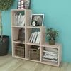 Image de vidaXL Bibliothèque/étagère 107 cm Couleur de chêne
