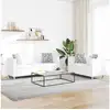 Image de Vidaxl ensemble de canapés 2 places et 3 places cuir synthétique blanc 272180