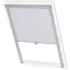 Image de Store Enrouleur Occultant Blanc P06/406 Ggl Et Ggu Vidaxl