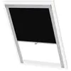 Image de Store Enrouleur Occultant Noir 206 Ggl Et Ggu Vidaxl