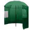 Image de vidaXL Parapluie de pêche Vert 240x210 cm 91027