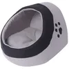 Image de vidaXL Lit pour chats Gris et noir L