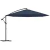 Image de Vidaxl parasol de jardin en porte-à-faux 3,5 m bleu
