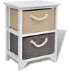 Image de Table De Chevet Bois Vidaxl