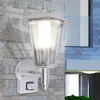 Image de Lampe Murale Extérieure Avec Capteur Acier Inoxydable Vidaxl