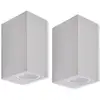 Image de Applique Murale D'extérieur 2 Pcs Vidaxl