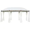 Image de vidaXL Chapiteau 530x350x265 cm Blanc crème