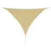 Image de vidaXL Parasol en tissu Oxford triangulaire 36x36x36 m Beige
