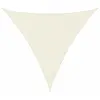 Image de Voile De Parasol Tissu Oxford Triangulaire 5x5x5 M Crème Vidaxl