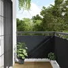 Image de vidaXL Écran de Balcon Tissu Oxford Anthracite Brise-vue Brise Vent Pare-vue 42326