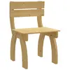 Image de Chaise De Jardin Bois De Pin Imprégné Vidaxl
