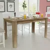Image de Table À Manger 140x80x75 Cm Chêne Vidaxl