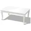 Image de Vidaxl table basse 100x60x42 cm blanc brillant 243380