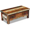 Image de vidaXL Table basse à tiroirs Bois de récupération 90x45x35 cm 243321